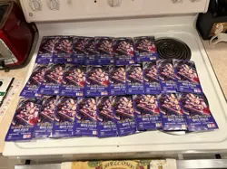One Piece TCG The Azure Sea’s Seven OP-14 Sleeved Booster Pack Lot Of 25 Sealed - Image 2