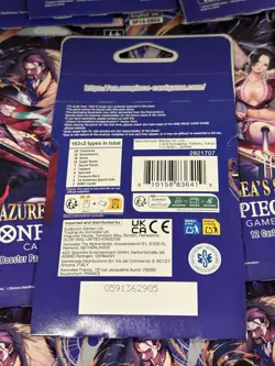 One Piece TCG The Azure Sea’s Seven OP-14 Sleeved Booster Pack Lot Of 25 Sealed - Image 4