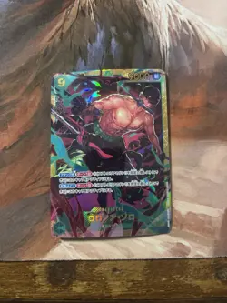 One Piece TCG Roronoa Zoro SECRET RARE OP06-118 Wings Of The Captain Japanese - Image 1