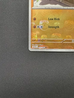 Pokemon TCG Timburr (Master Ball Pattern) 047/086 SV: Black Bolt Holo Near Mint - Image 4