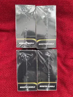 Pokemon TCG Mega Evolution Phantasmal Flames Booster Bundle (6 Packs) In Hand - Image 2