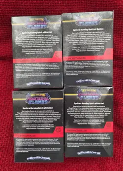 Pokemon TCG Mega Evolution Phantasmal Flames Booster Bundle (6 Packs) In Hand - Image 3
