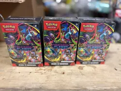Pokemon TCG Mega Evolution Phantasmal Flames Booster Bundle (6 Packs) In Hand - Image 1