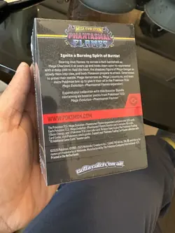 Pokemon TCG Mega Evolution Phantasmal Flames Booster Bundle (6 Packs) In Hand - Image 2