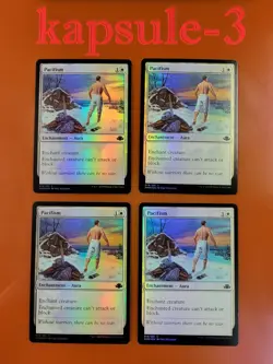4x Pacifism | FOIL | Dominaria Remastered | MTG Magic Cards - Image 1