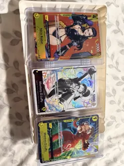 One Piece TCG Monkey D Luffy Leader And Cards - Image 1