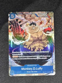 TR Monkey D. Luffy OP13 English One Piece TCG Card Treasure Rare M/NM - Image 1