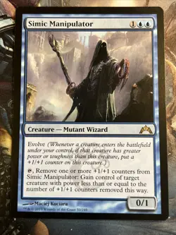 1x Simic Manipulator Gatecrash LP MTG Magic the Gathering x1 MKE - Image 1