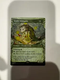 Tender Wildguide (Showcase) Bloomburrow Regular NM Magic the Gathering - Image 1