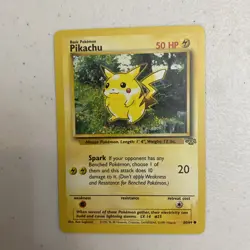 Pokemon Pikachu TCG Jungle Card 60/64 Regular Common 1st Edition! - Image 3