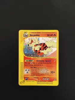 Carte Pokemon Aquapolis Arcanine H2/H32 Holo EXC Wotc Lingua Inglese - Image 1