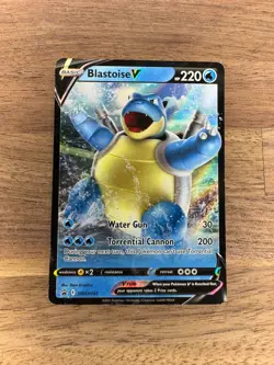 2021 Pokemon Blastoise V SWSH101 Black Star Promos Near Mint Ultra Rare - Image 1