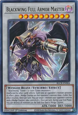 Yugioh Blackwing Winged Beast Deck - Full Armor Master Obsidian Hawk Joe - Image 1