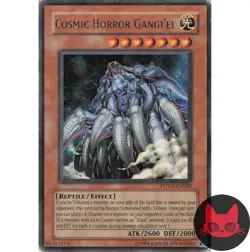 Yugioh Cosmic Horror Gangi'el POTD-EN026 Rare MP - Image 1