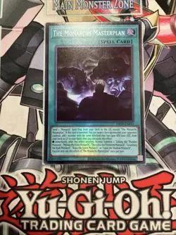 The Monarchs Masterplan Super Rare OP29-EN012 Yugioh - Image 1