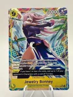 Jewelry Bonney (Alternate Art) OP13-108 Carrying On His Will Foil SR MINT - Image 1