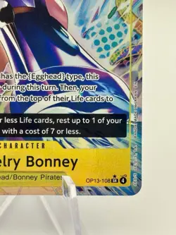 Jewelry Bonney (Alternate Art) OP13-108 Carrying On His Will Foil SR MINT - Image 4