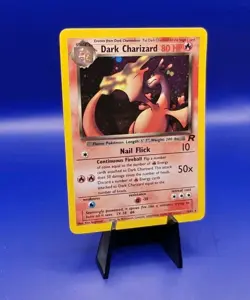 Dark Charizard 4/82 Team Rocket Set Holo Rare Pokemon Card Nintendo WOTC NM-LP - Image 2
