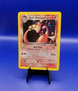 Dark Charizard 4/82 Team Rocket Set Holo Rare Pokemon Card Nintendo WOTC NM-LP - Image 3