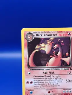 Dark Charizard 4/82 Team Rocket Set Holo Rare Pokemon Card Nintendo WOTC NM-LP - Image 4