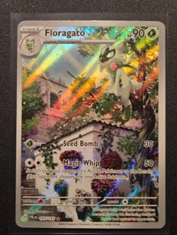 Pokemon TCG Floragato Scarlet & Violet Paldea Evolved Holo Card 197/193 - Image 1