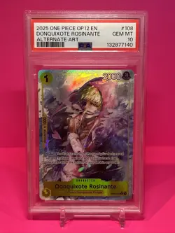 Donquixote Rosinante (108) (Alternate Art) OP12-108 Legacy of the Master Foil - Image 1