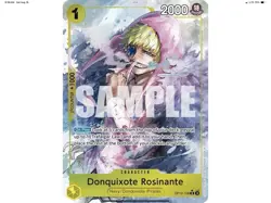 Donquixote Rosinante (108) (Alternate Art) OP12-108 Legacy of the Master Foil - Image 1