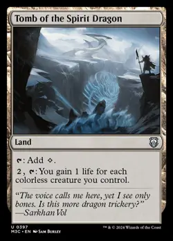x4 Tomb of the Spirit Dragon U MTG Commander: Modern Horizons 3 M/NM, English - Image 1