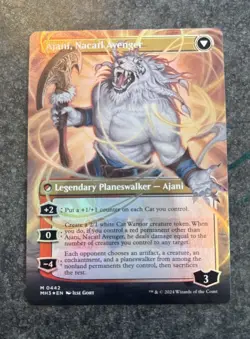 Ajani, Nacatl Pariah M 0442-MTG: Modern Horizons 3-BORDERLESS FOIL - Image 2