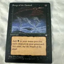 MTG Magic the Gathering Songs of the Damned (160/383) Ice Age LP - Image 1