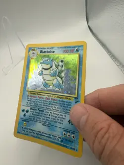 Pokemon TCG - Blastoise 2/130 Base Set 2 Holo Rare WOTC 1999 - DMG - Image 2