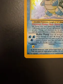Blastoise Base Set 2 (2 /130)- Holo Card Pokemon TCG - Image 4