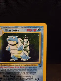 Pokemon TCG Blastoise 2/130 Holo Rare Base Set 2 🌟WOTC🌟 NM+ - Image 3