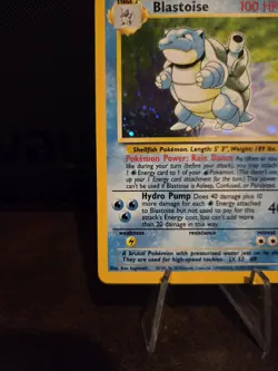 Pokemon TCG Blastoise 2/130 Holo Rare Base Set 2 🌟WOTC🌟 NM+ - Image 5
