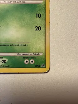 Turtwig #DP01 2007 Pokemon Diamond & Pearl Black Star Promo - Image 2