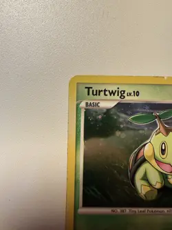 Turtwig #DP01 2007 Pokemon Diamond & Pearl Black Star Promo - Image 5