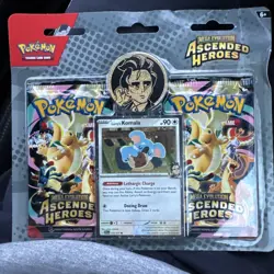 Pokemon TCG Ascended Heroes 2 Pack Blister - Larrys Komala - IN HAND - Image 1