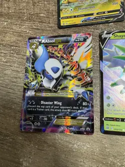 Pokemon Cards Lot Of 3 halo Pikachu, Shaymin, Absol Rare￼ - Image 2