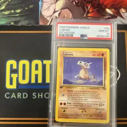 Cubone - 1st Edition - 50/64 Jungle - WOTC - Pokemon TCG - PSA 10 GEM - Image 1