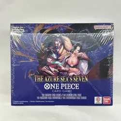 One Piece: The Azure Sea's Seven - SEALED Booster Box (OP-14) BRAND NEW UNOPENED - Image 4