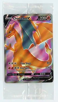 Charizard V SWSH050 Promo Holo SWSH: Sword & Shield Promo Cards Pokemon TCG - Image 1