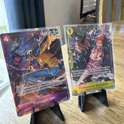 Trafalgar Law Illustration Box Vol.6 P-093 One Piece Promo Cards Foil Rosinante - Image 1