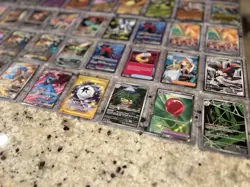 Pokemon 124 Card Lot - EX GX V Full Art Holos - NM/M - Pulled from Charizard UPC - Image 4