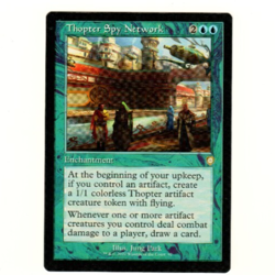 Thopter Spy Network Retro Frame Brothers War Magic The Gathering Card - Image 1
