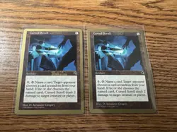 Cursed Scroll Lot Of 2 World Championship Gold Border MTG Magic The Gathering - Image 1