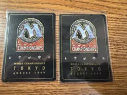 Cursed Scroll Lot Of 2 World Championship Gold Border MTG Magic The Gathering - Image 2