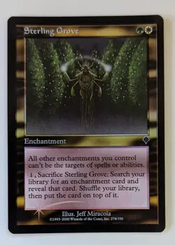 Magic the Gathering STERLING GROVE #278/350 Invasion Gold Foil Uncommon NM 2000 - Image 1