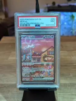 PSA 9 Mint - Mew ex 053 - Pokemon TCG Sv: Scarlet & Violet Black Star Promo - Image 1