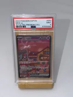 2023 POKEMON SVP EN-SV 151 ULTRA PREMIUM COLLECTION MEW EX #053 - PSA 9 MINT - Image 1