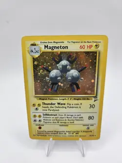 Magneton - 9/130 - Pokemon Base Set 2 Holo Rare Card WOTC HP-MP - Image 4